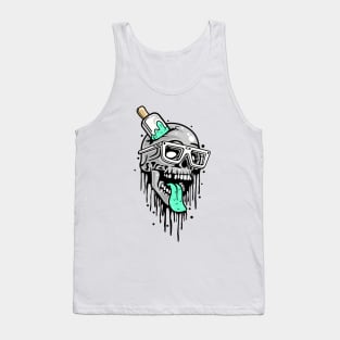 Skull Ice Pop Tank Top